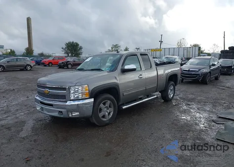 2012 Chevrolet Silverado 1500 Lt из США, поврежденный, VIN 1GCRKSE76CZ254590